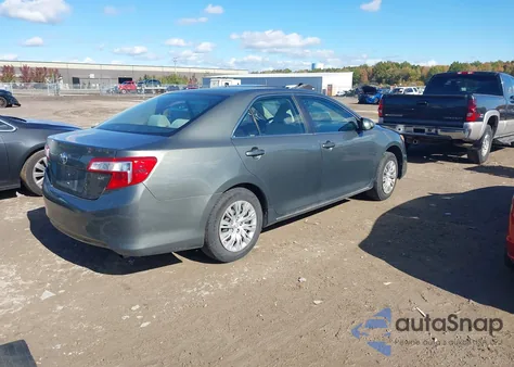 2012 Toyota Camry Le z USA, uszkodzony, nr VIN 4T4BF1FK9CR222685